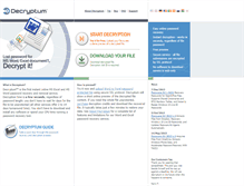 Tablet Screenshot of decryptum.com